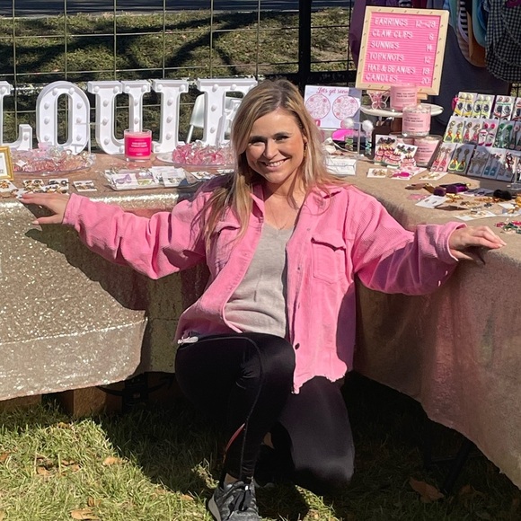 VICI Pink corduroy jacket - Picture 5 of 5